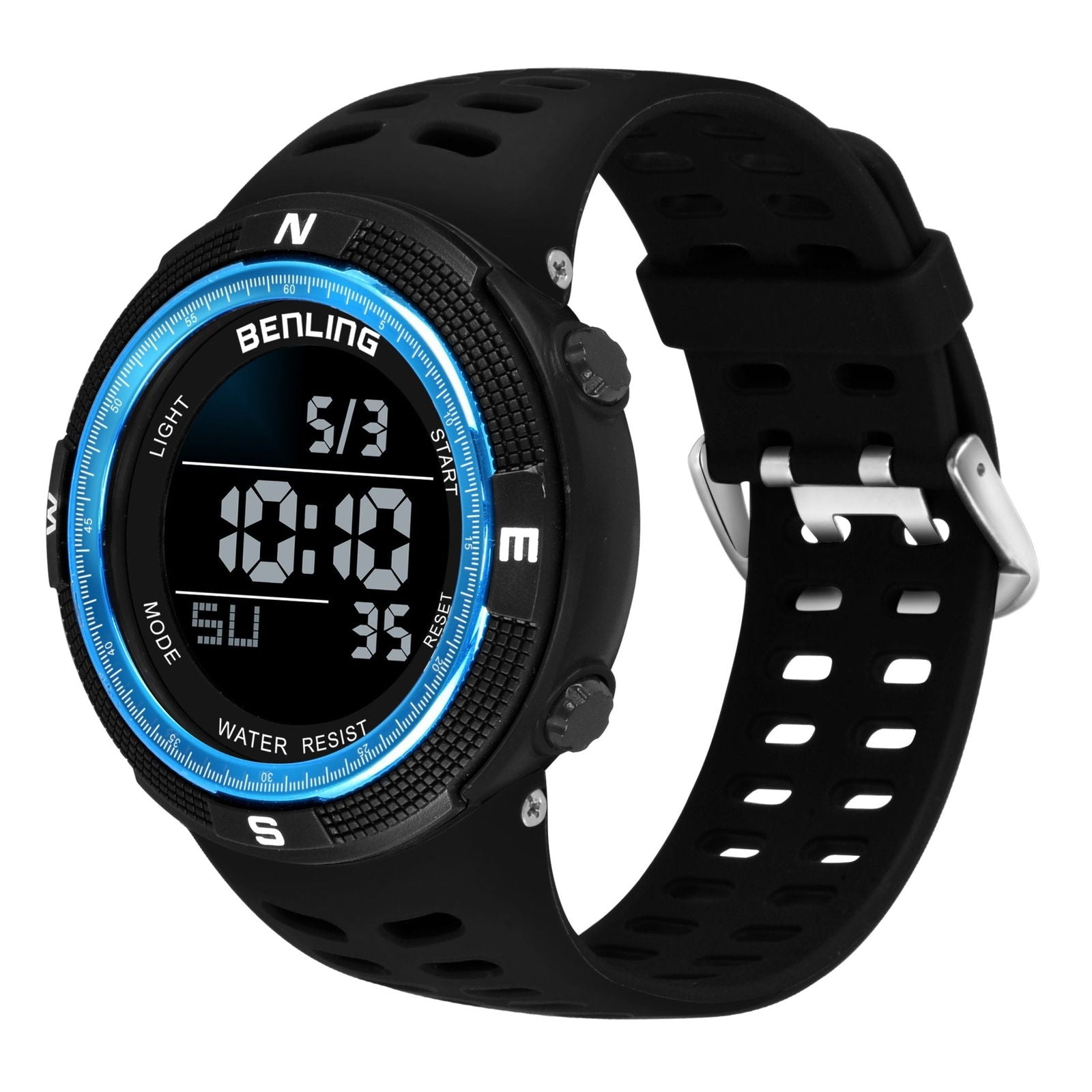 Digital Watch with Stopwatch | Calendar | Alarm | Sports – Formal Casual Wear | 6060