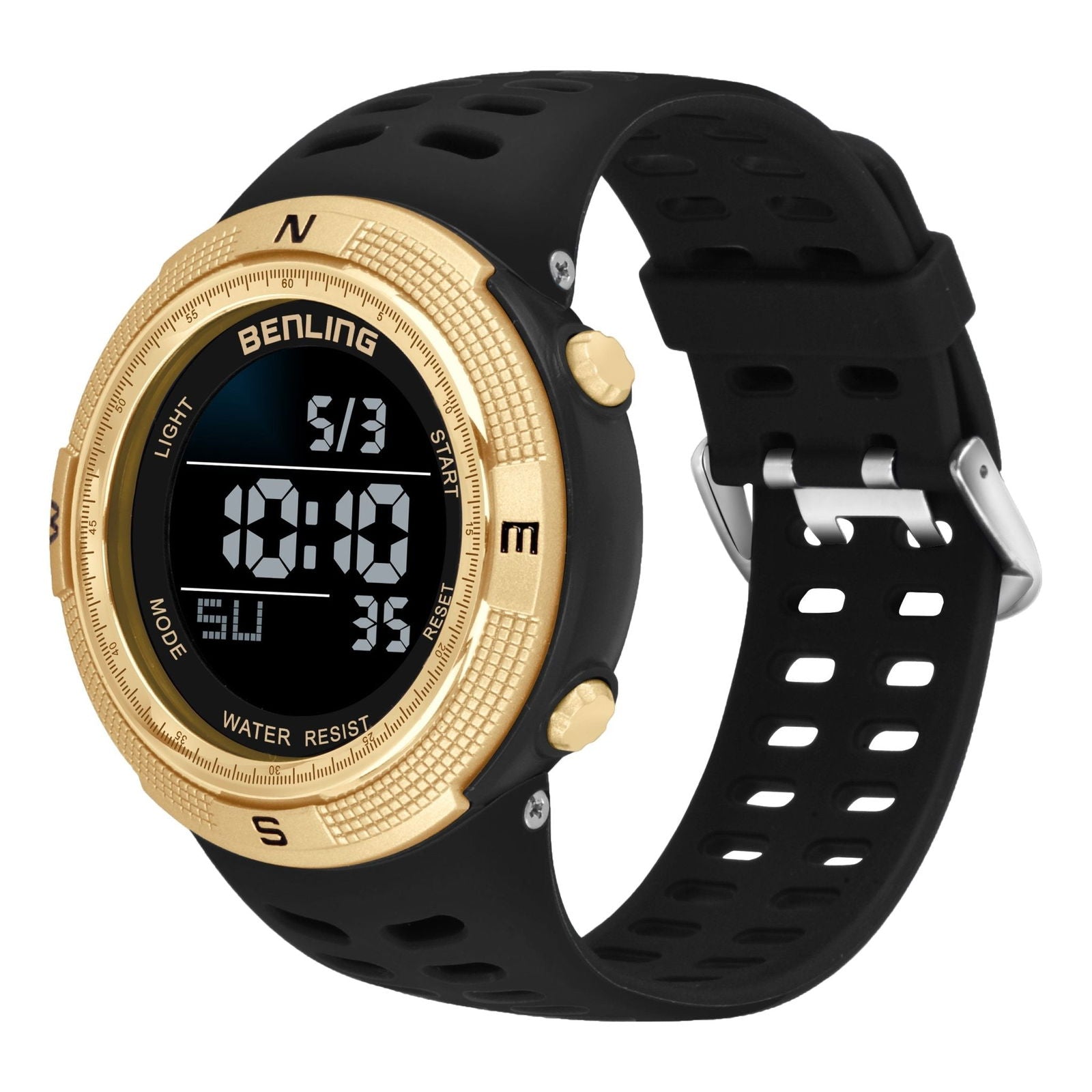 Digital Watch with Stopwatch | Calendar | Alarm | Sports – Formal Casual Wear | 6060