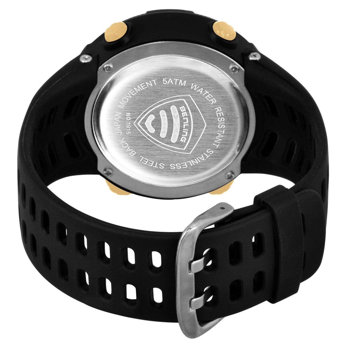 Digital Watch with Stopwatch | Calendar | Alarm | Sports – Formal Casual Wear | 6060 - Benling