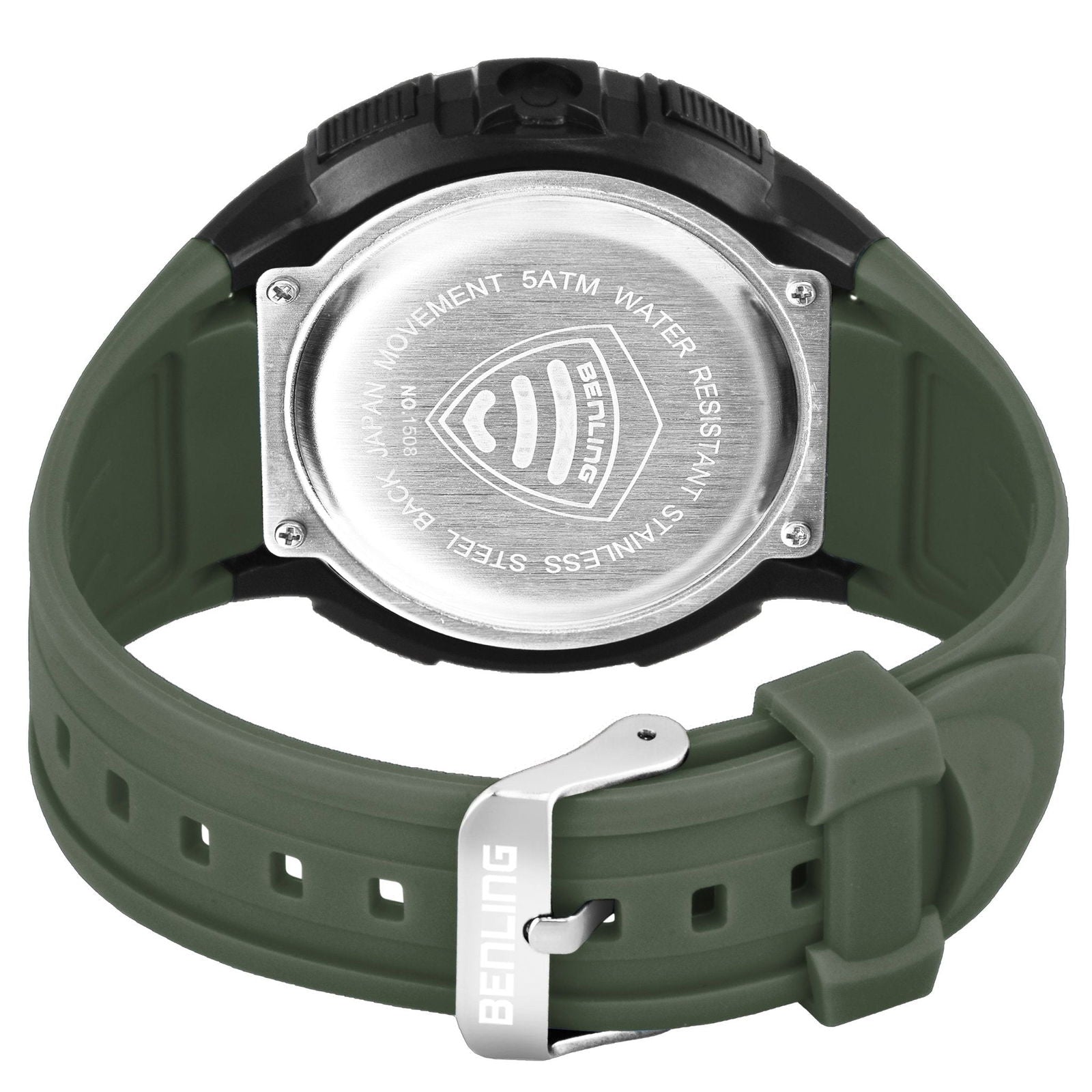 Digital Wrist Watch with Led Backlight | Stopwatch | Calendar | Sports – For Men | Boys | 6054