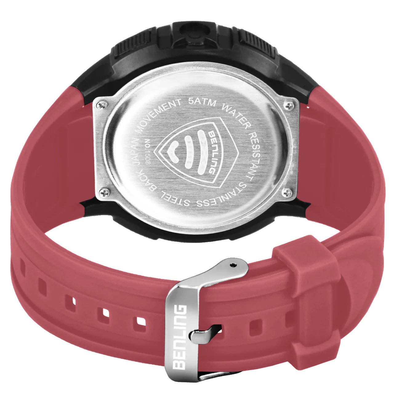 Digital Wrist Watch with Led Backlight | Stopwatch | Calendar | Sports – For Men | Boys | 6054