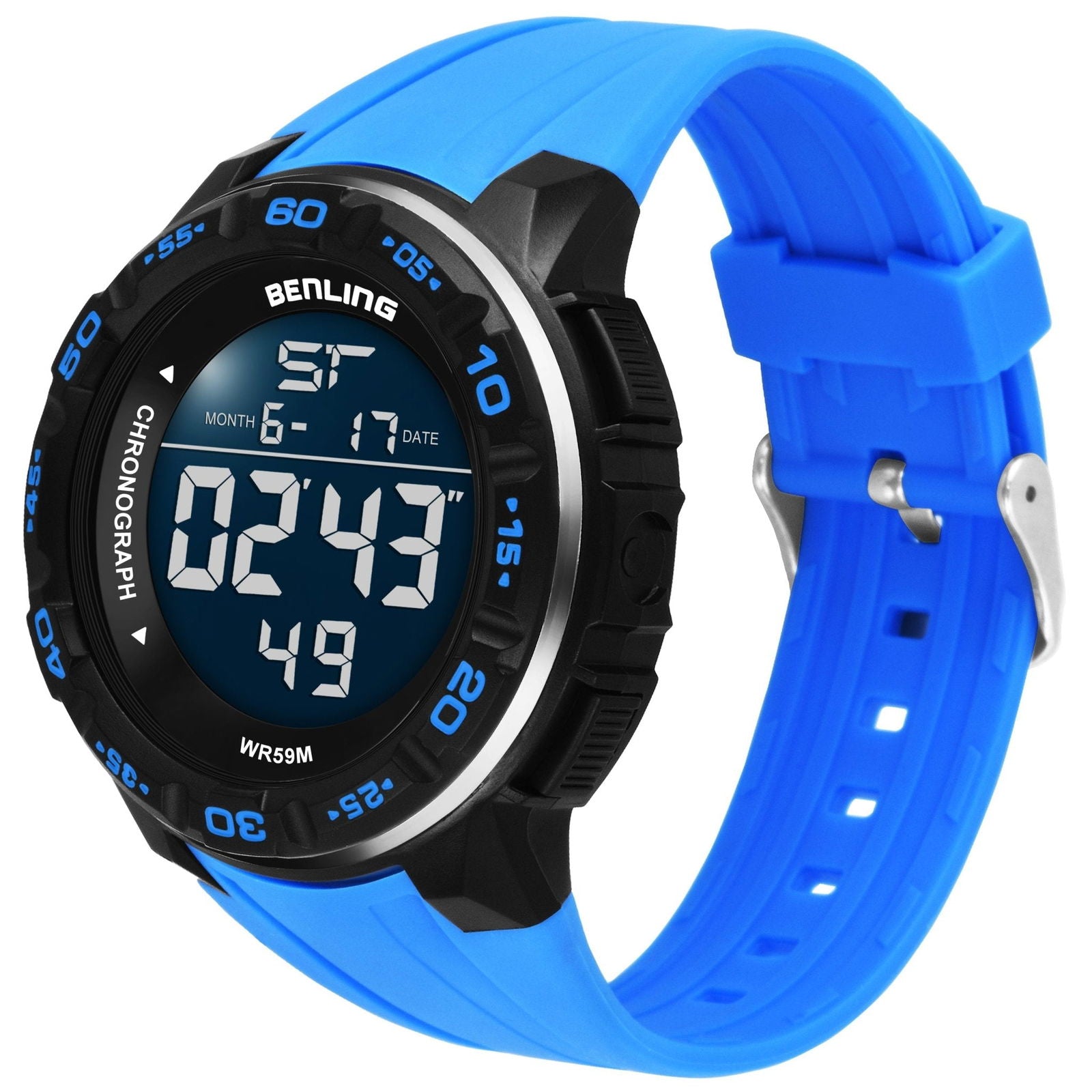 Sports wrist stopwatch discount