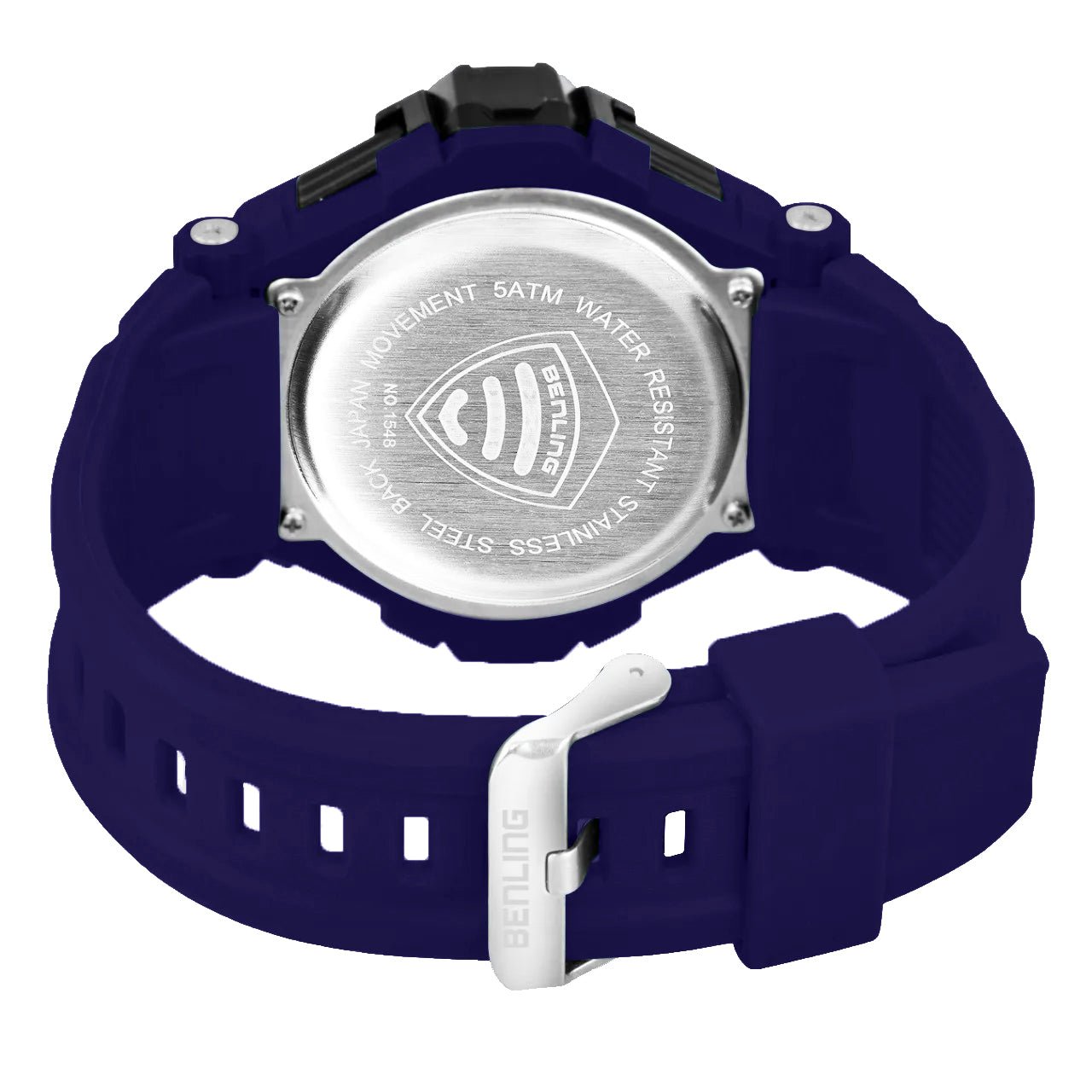 Iconic Digital Watch with Silicon Strap | Calendar | Alarm | Sports – Formal Casual Wear | 6056