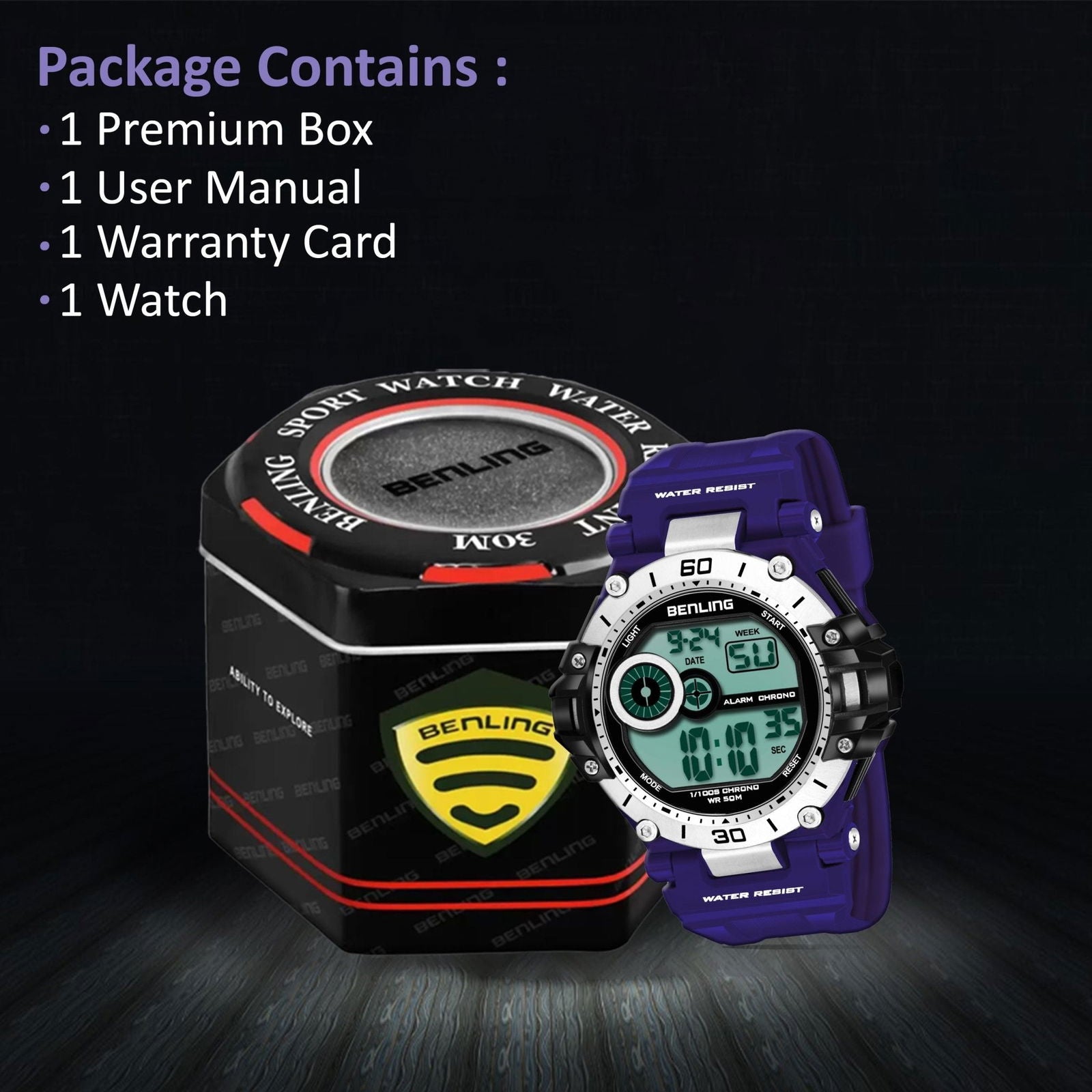 Iconic Digital Watch with Silicon Strap | Calendar | Alarm | Sports – Formal Casual Wear | 6056