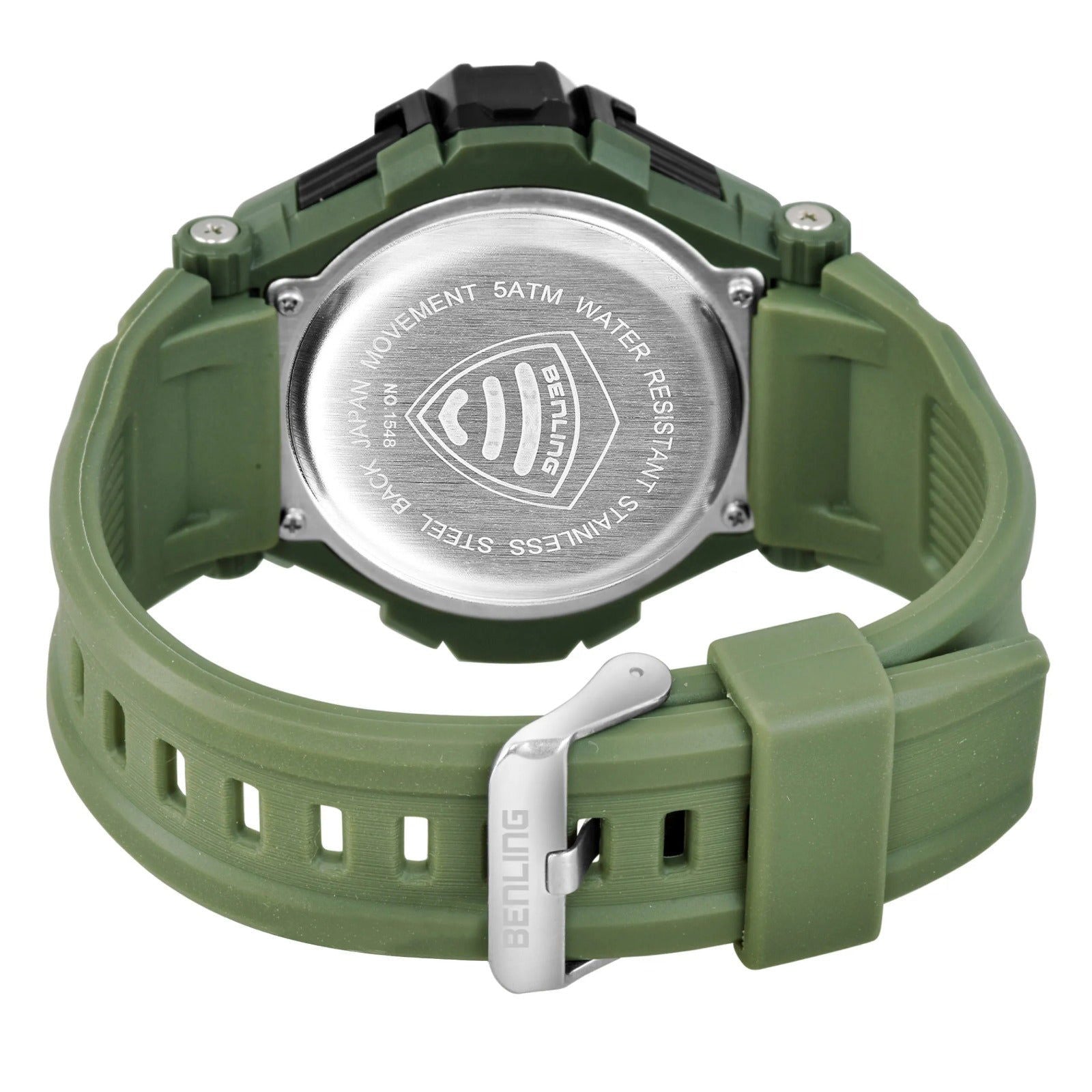 Iconic Digital Watch with Silicon Strap | Calendar | Alarm | Sports – Formal Casual Wear | 6056