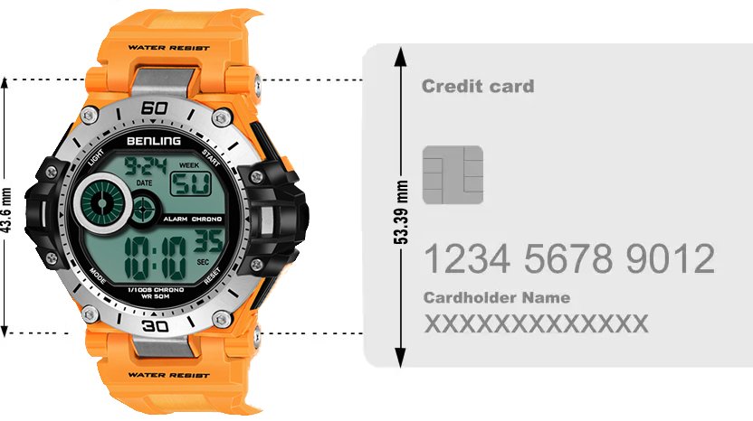 Iconic Digital Watch with Silicon Strap | Calendar | Alarm | Sports – Formal Casual Wear | 6056