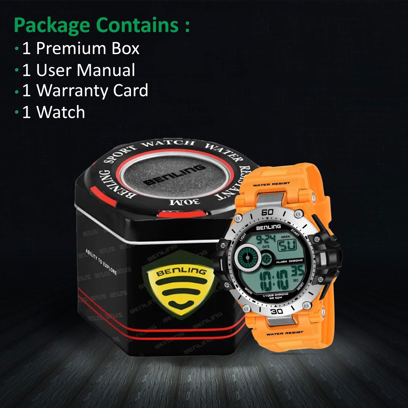 Iconic Digital Watch with Silicon Strap | Calendar | Alarm | Sports – Formal Casual Wear | 6056