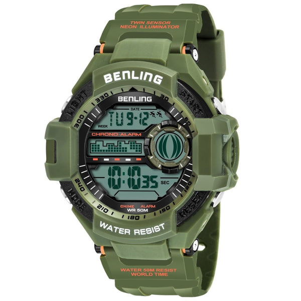 Multifunctional Digital Watch Shockproof with Stopwatch | Calendar | Alarm | Sports – Formal Casual Wear | 6055