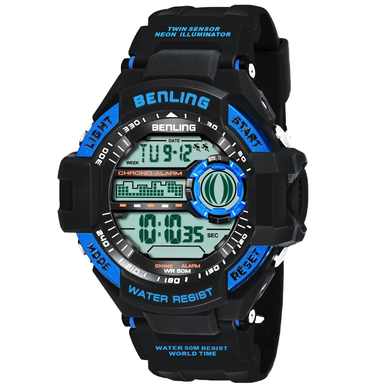 Multifunctional Digital Watch Shockproof with Stopwatch | Calendar | Alarm | Sports – Formal Casual Wear | 6055