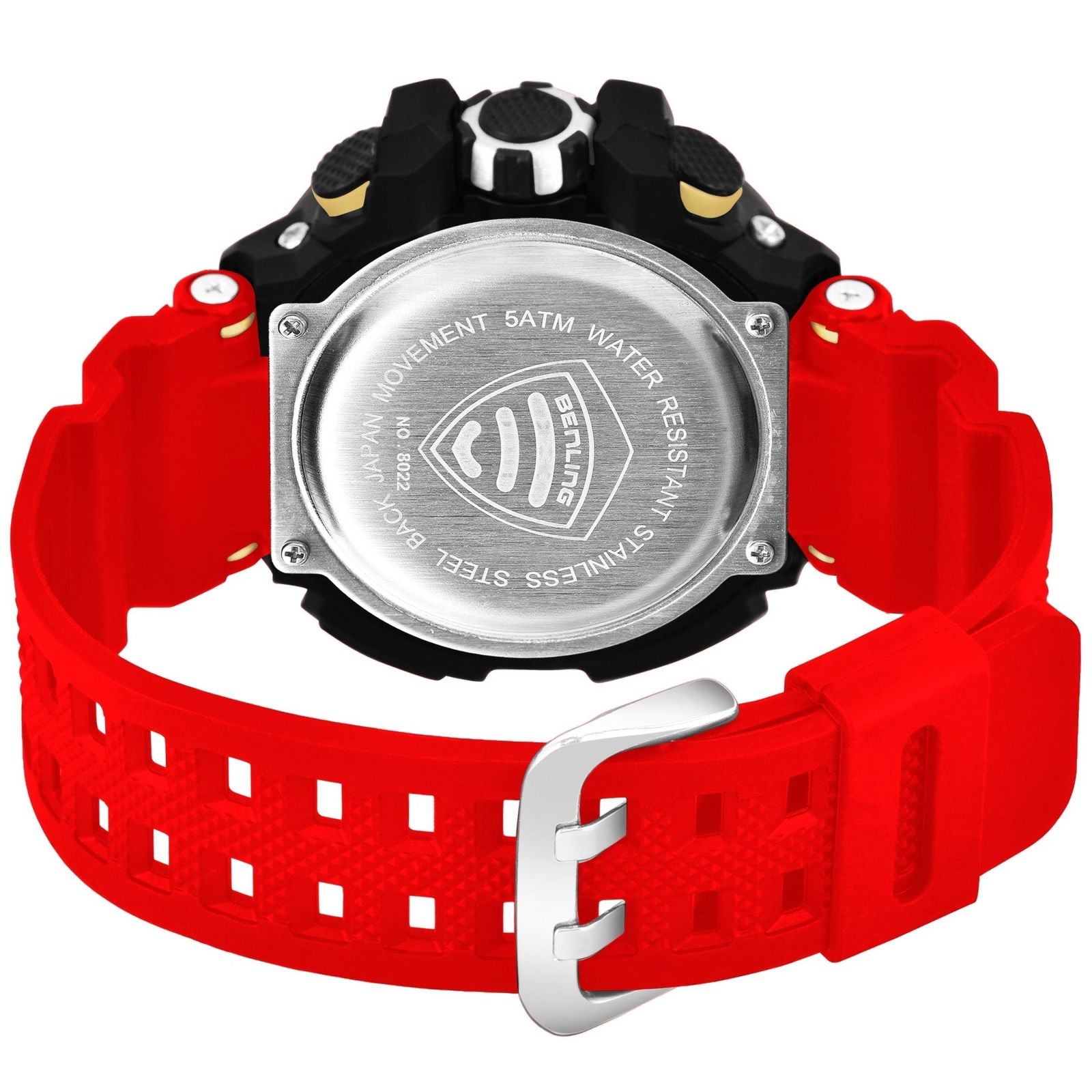 Multifunctional Digital Watch with Stopwatch | Calendar | Alarm | Sports | Backlight | 6062