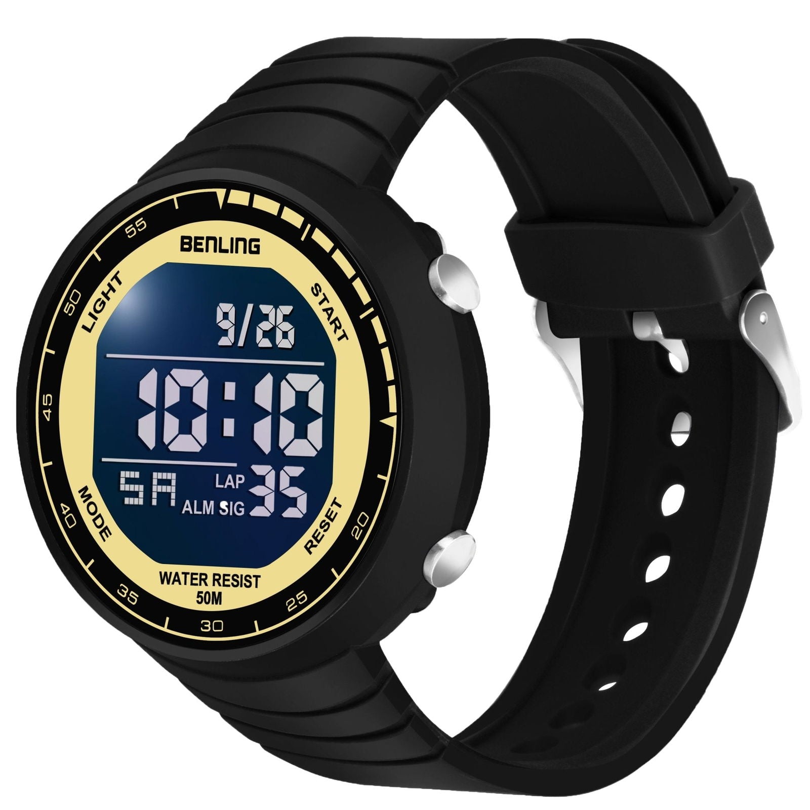 Multifunctional Digital Watch with Stopwatch | Calender | Alarm | Sports – Formal Casual Wear | 6061