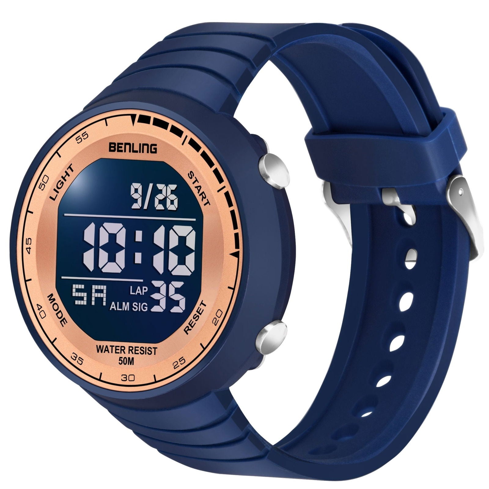 Multifunctional Digital Watch with Stopwatch | Calender | Alarm | Sports – Formal Casual Wear | 6061
