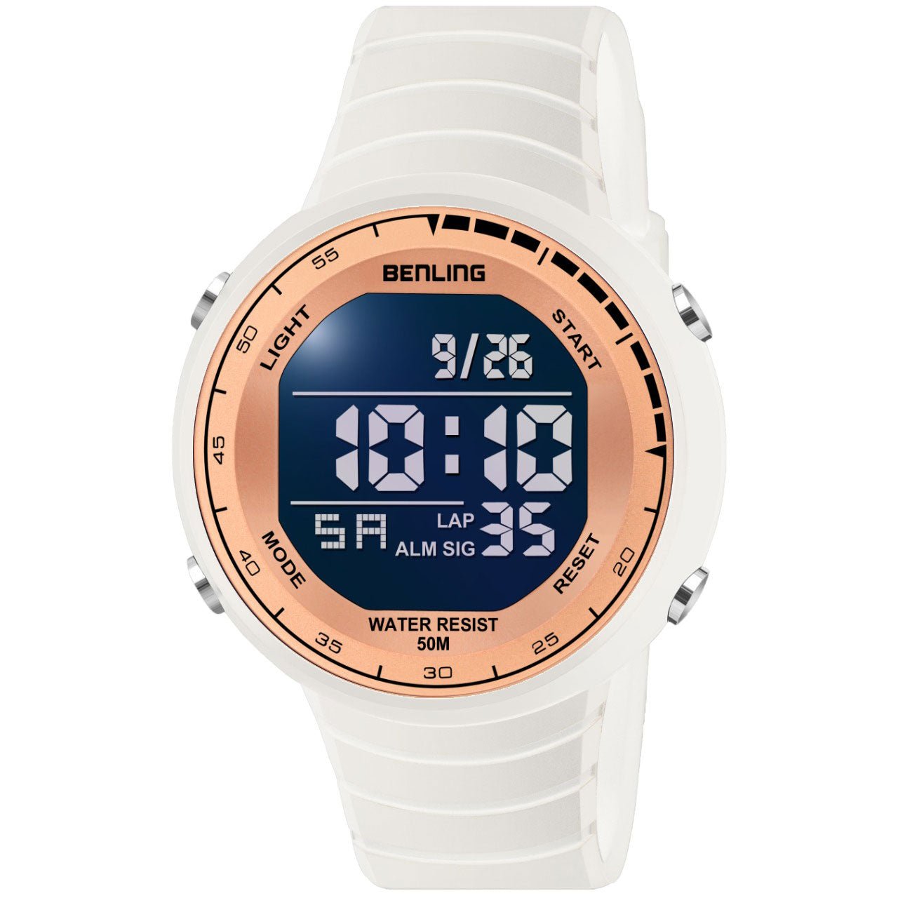 Multifunctional Digital Watch with Stopwatch | Calender | Alarm | Sports – Formal Casual Wear | 6061