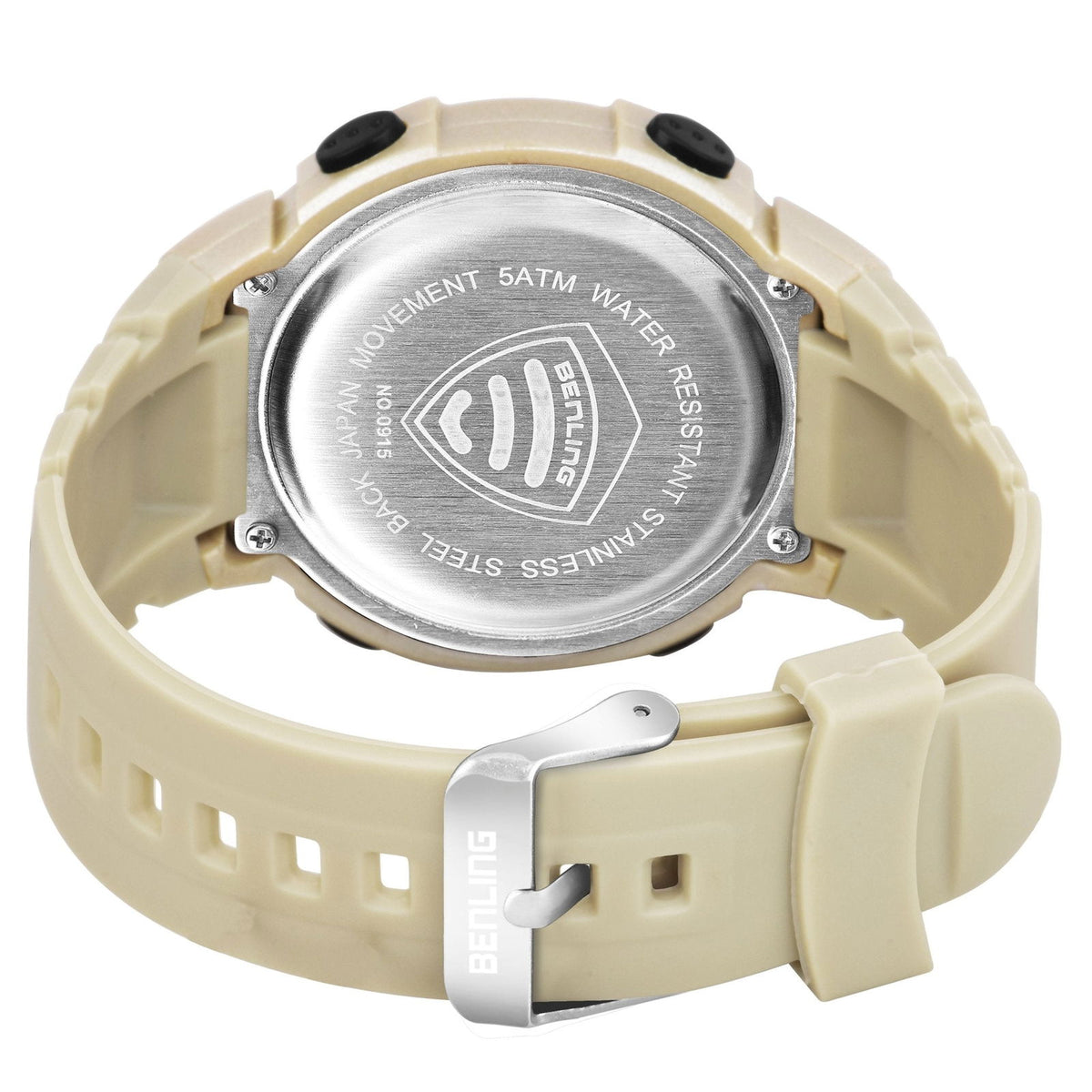 Multifunctional Digital Watches for Men | Waterproof | Calendar | Day Date Function | 6050 - Benling