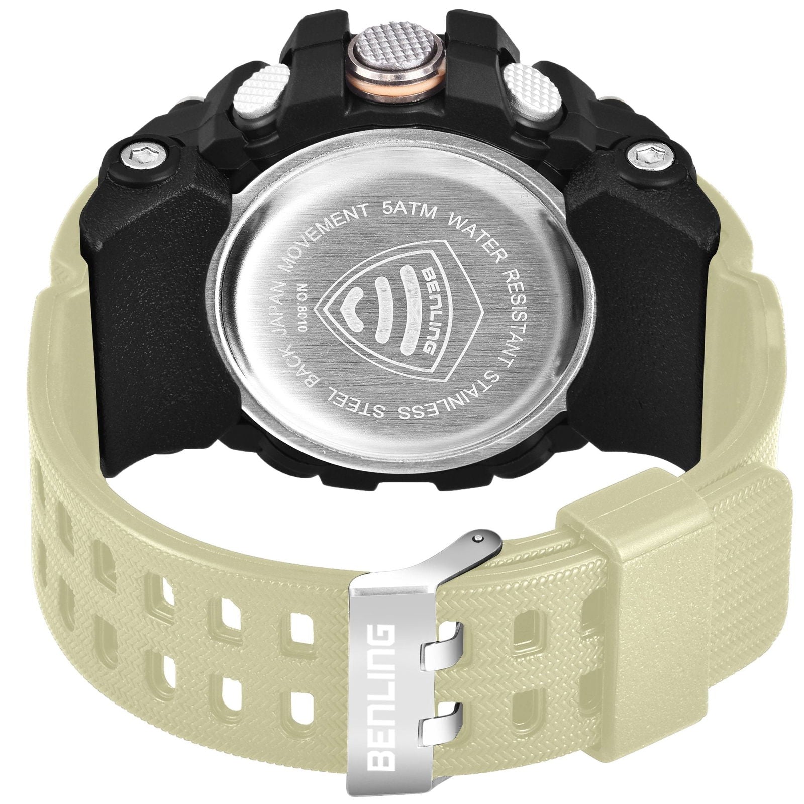 Multifunctional LED Digital Watch with Stopwatch-6064