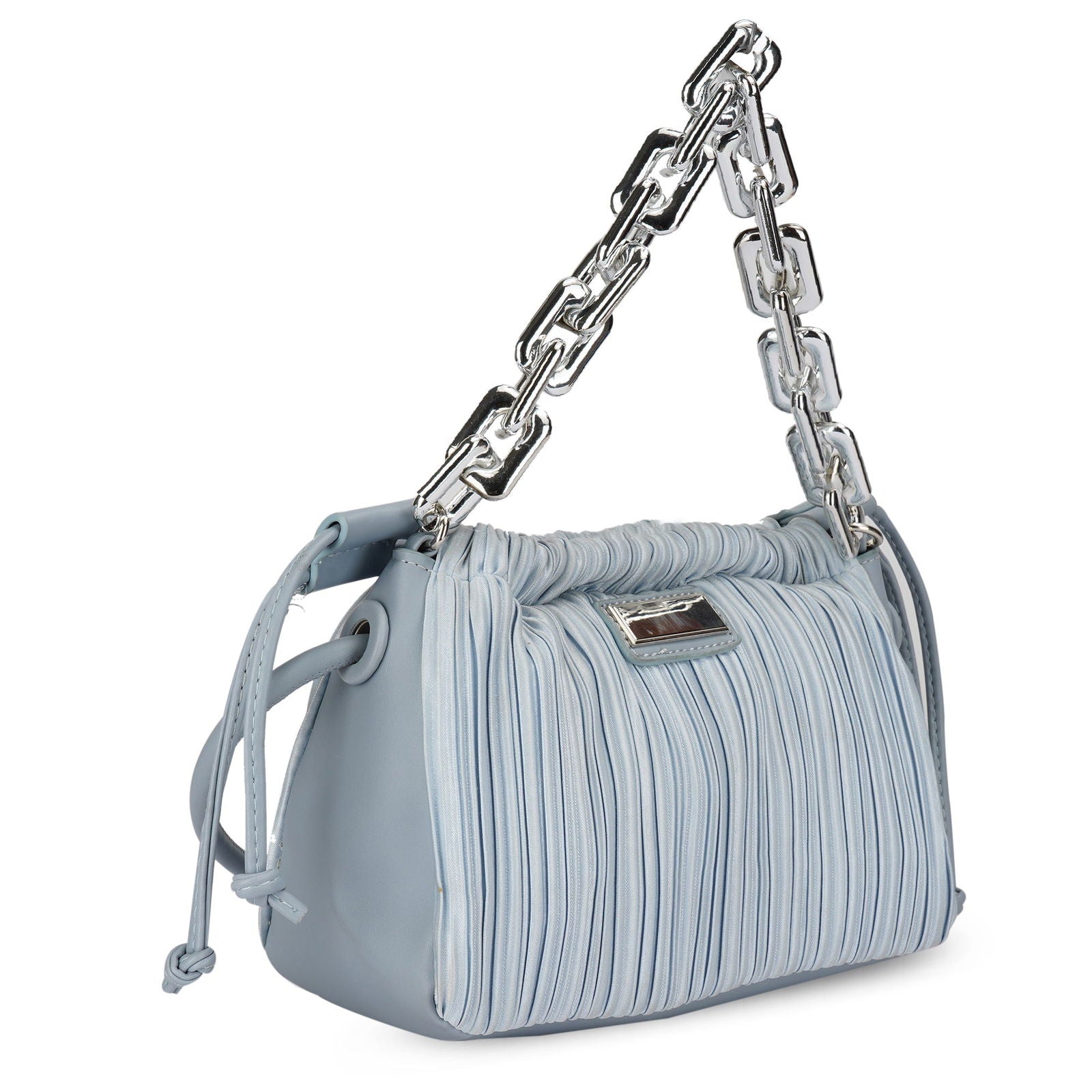 Pleated Design Shoulder Bag for Women