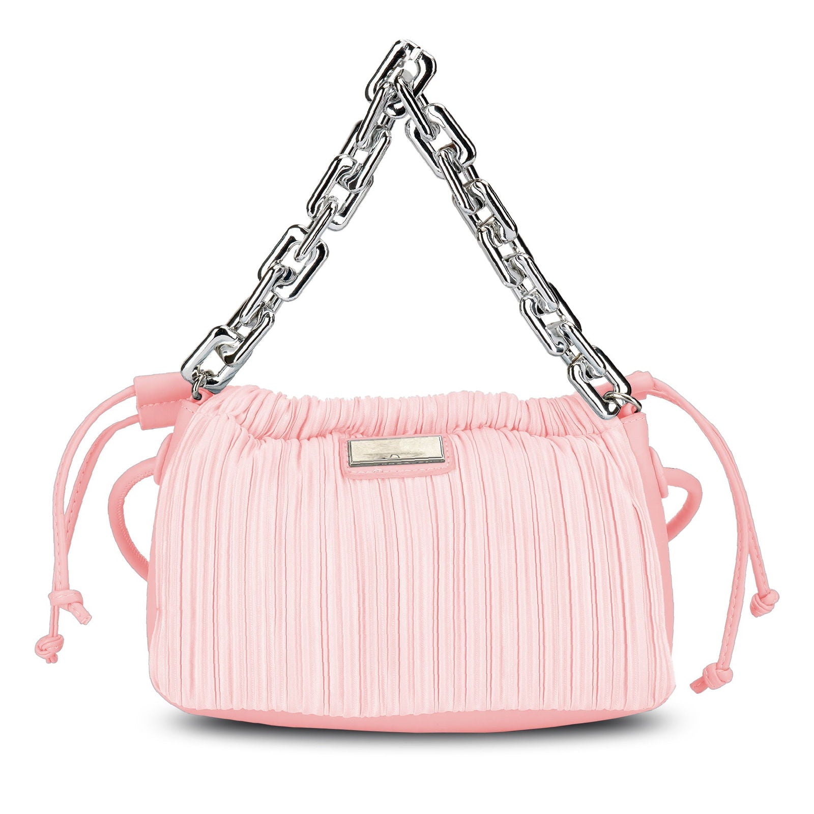 Pleated Design Shoulder Bag for Women