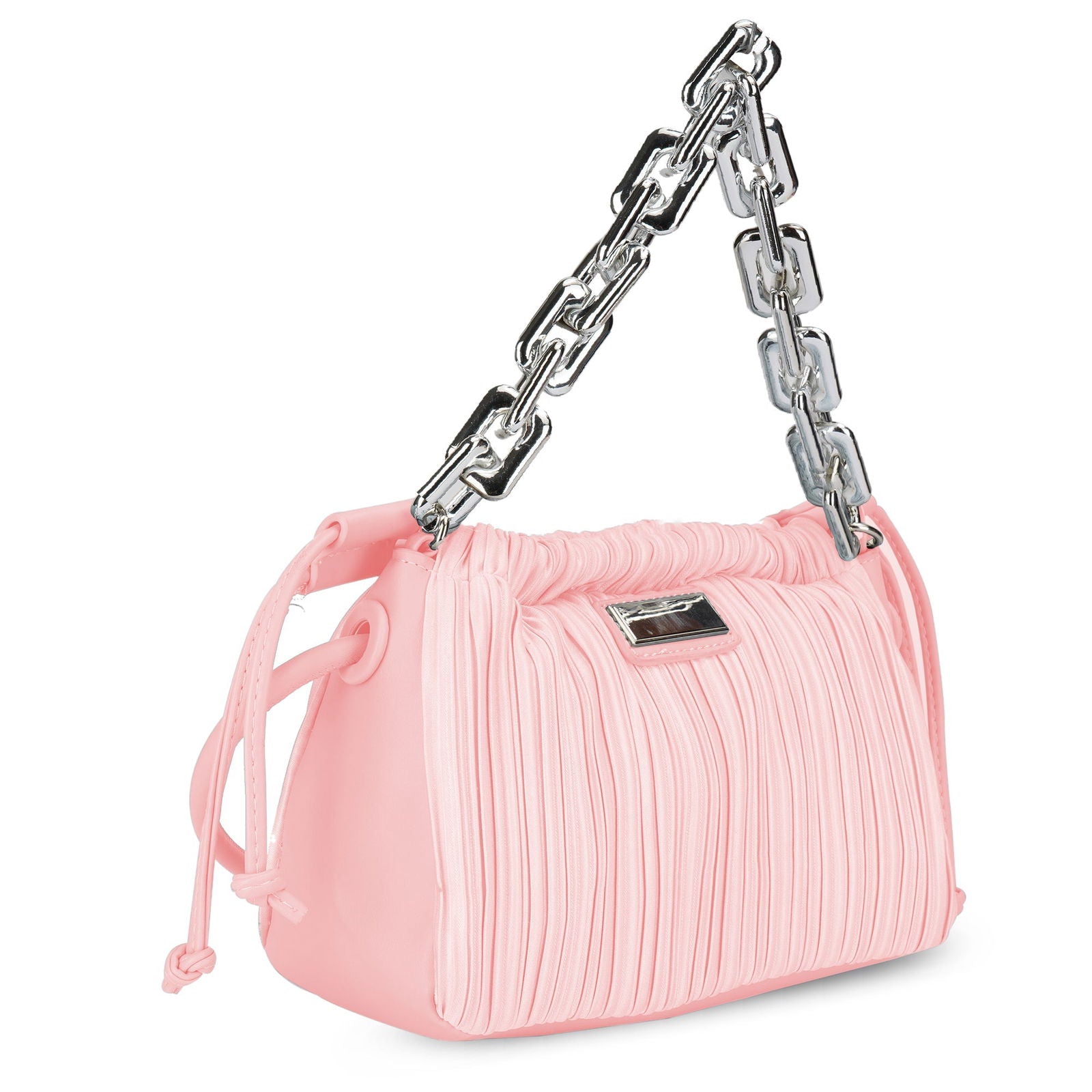 Pleated Design Shoulder Bag for Women