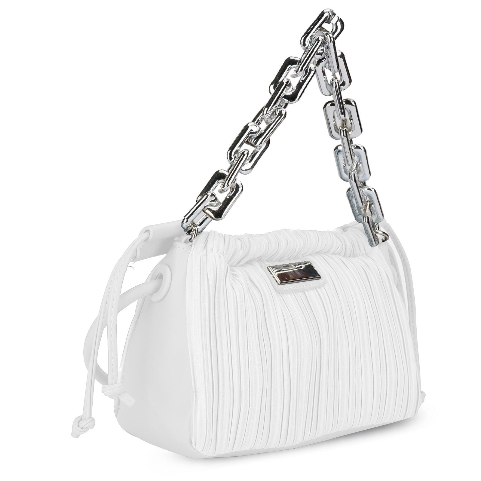 Pleated Design Shoulder Bag for Women