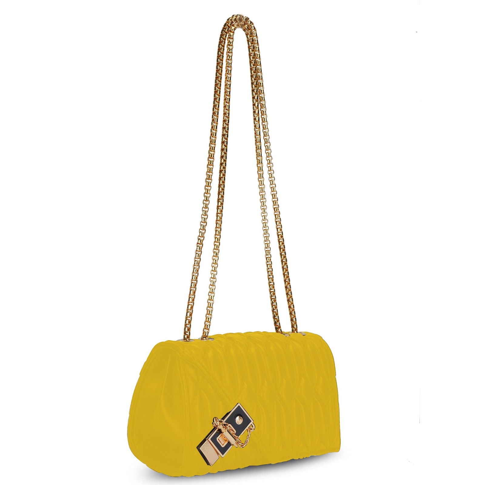 QUILTED WITH CHAIN Crossbody bag