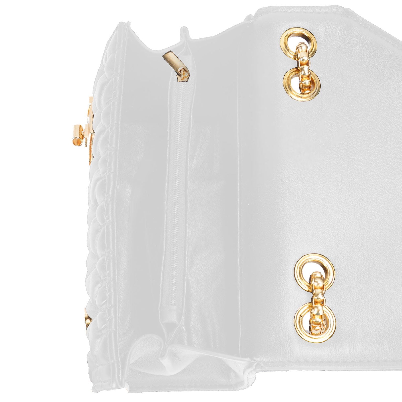 QUILTED WITH CHAIN Crossbody bag