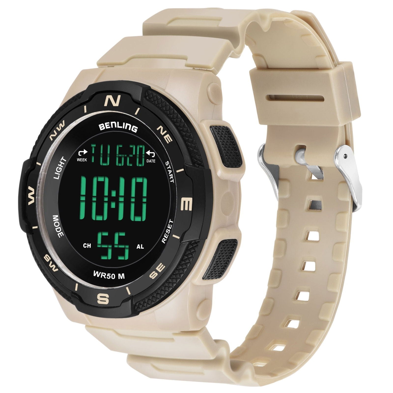 Rugged Digital Watch with Stopwatch Calendar Alarm | Sports- Formal Casual Wear | Rugged Digital Watch | 6052