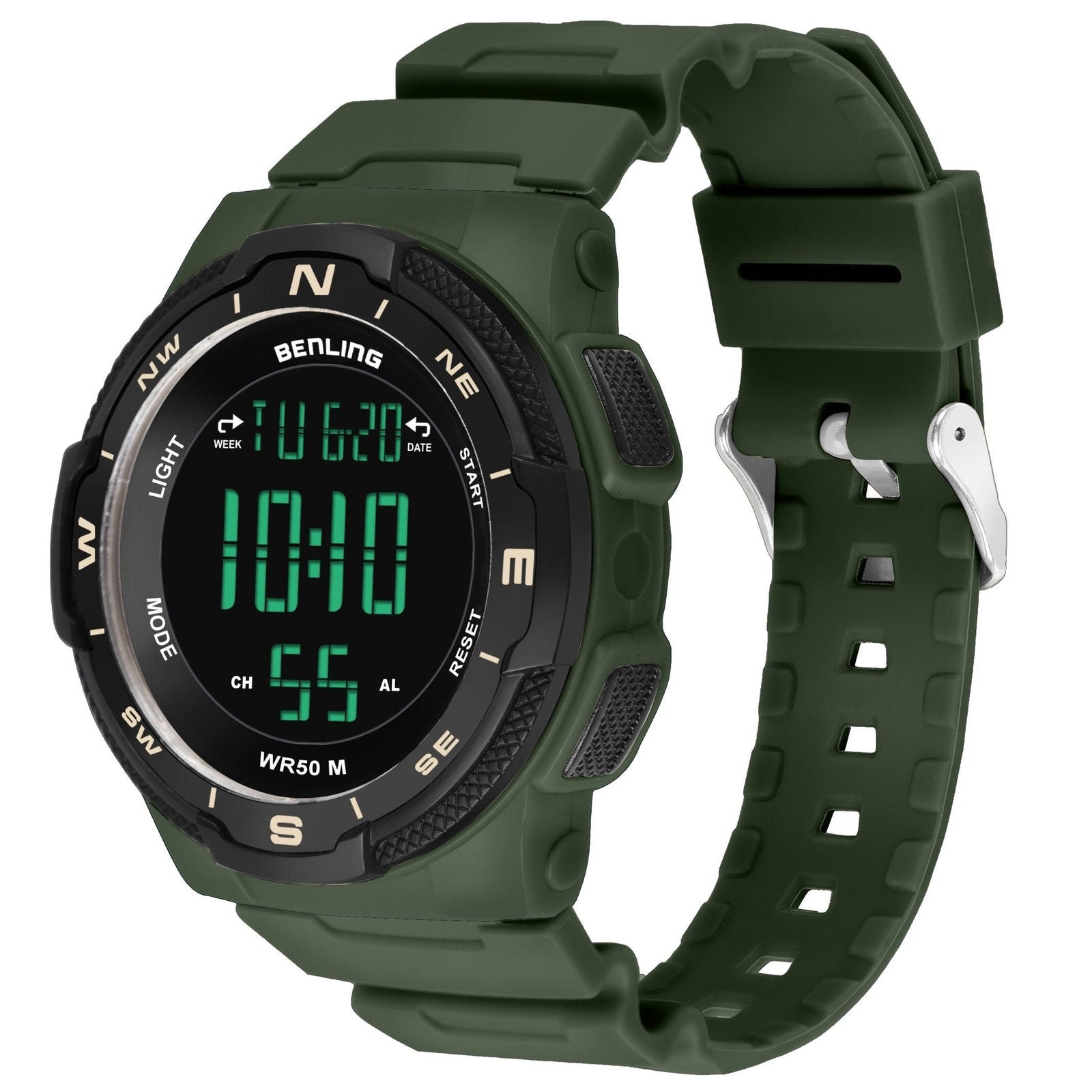 Rugged Digital Watch with Stopwatch Calendar Alarm | Sports- Formal Casual Wear | Rugged Digital Watch | 6052