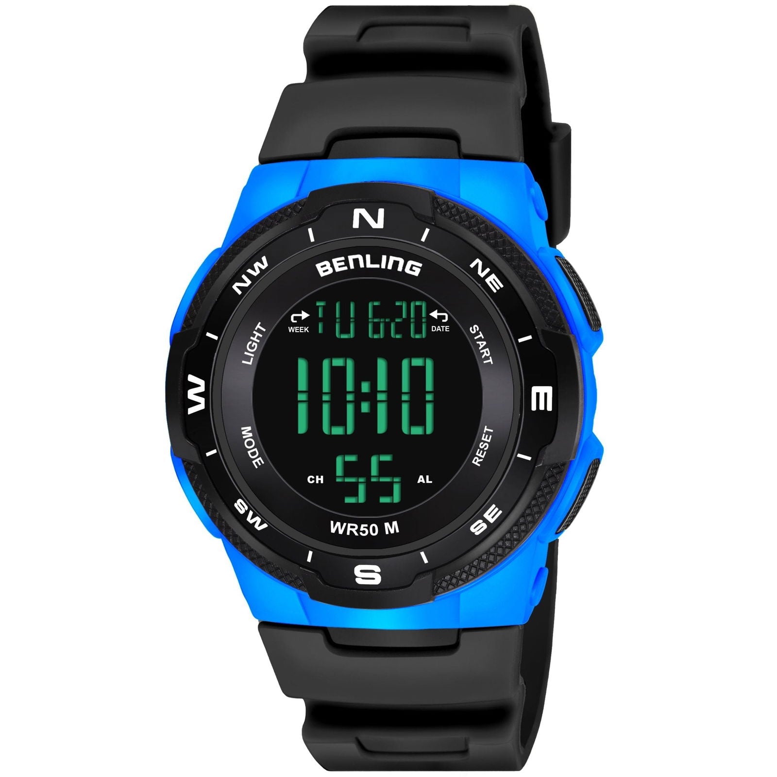 Rugged Digital Watch with Stopwatch Calendar Alarm | Sports- Formal Casual Wear | Rugged Digital Watch | 6052