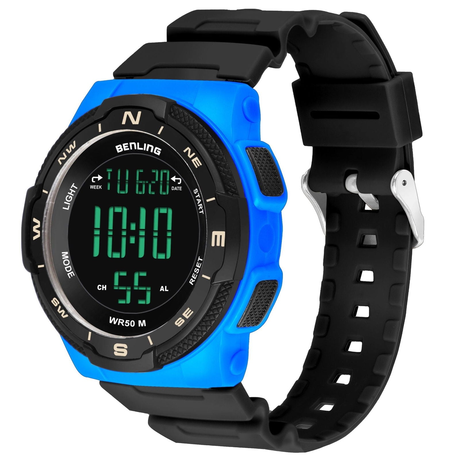 Rugged Digital Watch with Stopwatch Calendar Alarm | Sports- Formal Casual Wear | Rugged Digital Watch | 6052