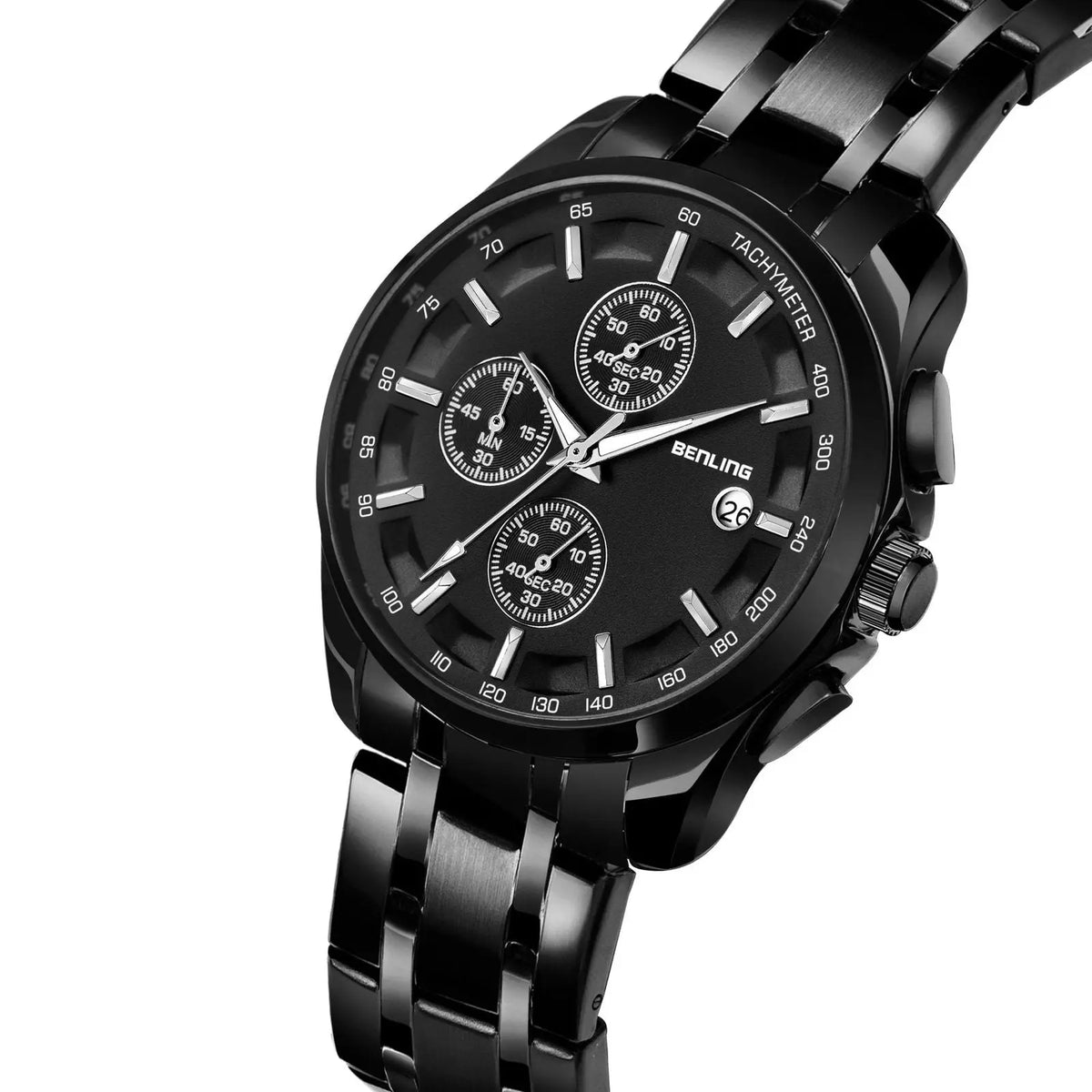 Stylish Stainless Steel chain formal | casual| Chronograph watch - Benling