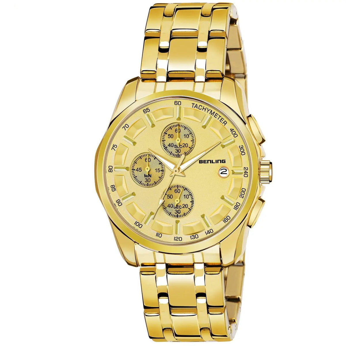 Stylish Stainless Steel chain formal | casual| Chronograph watch - Benling