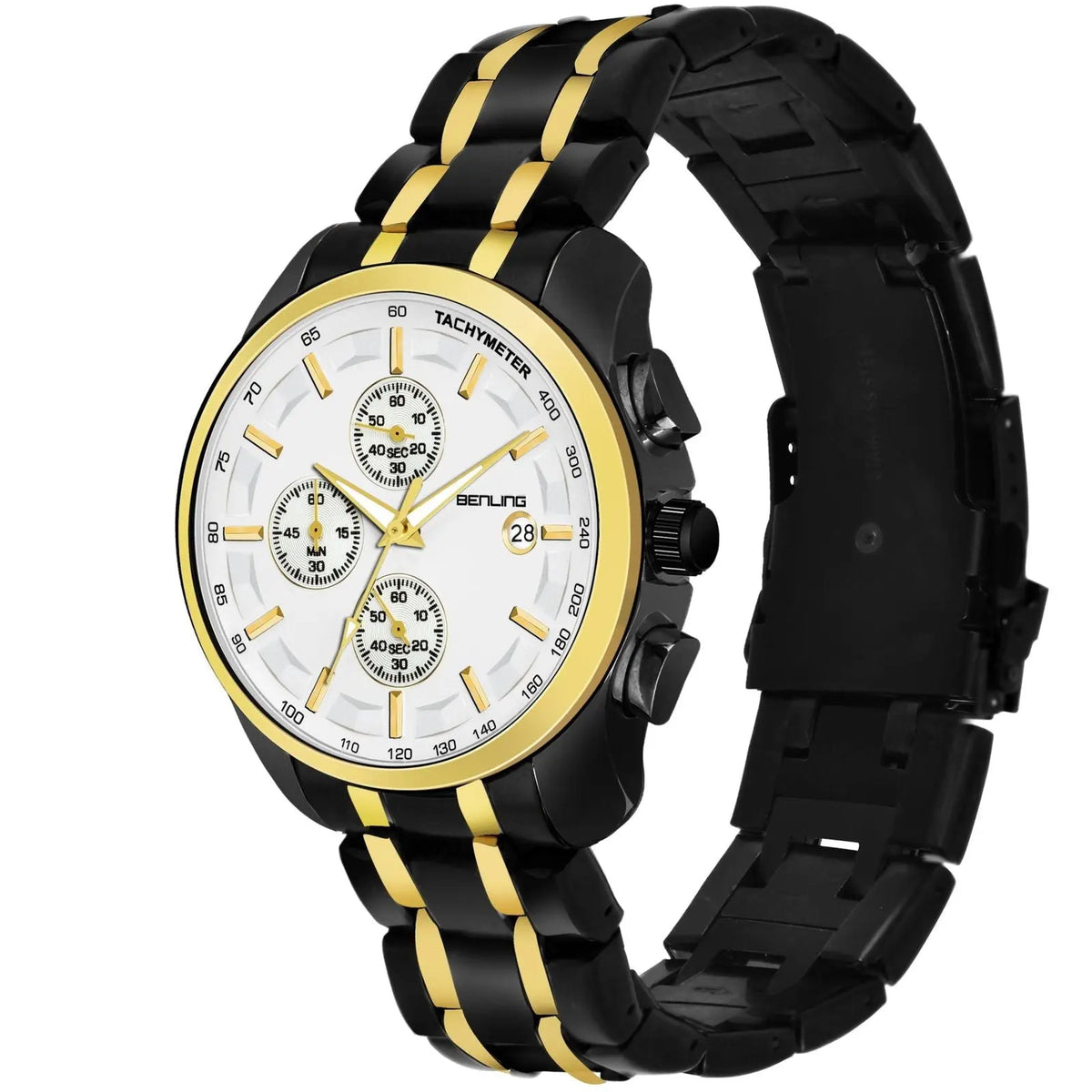 Stylish Stainless Steel chain formal | casual| Chronograph watch - Benling