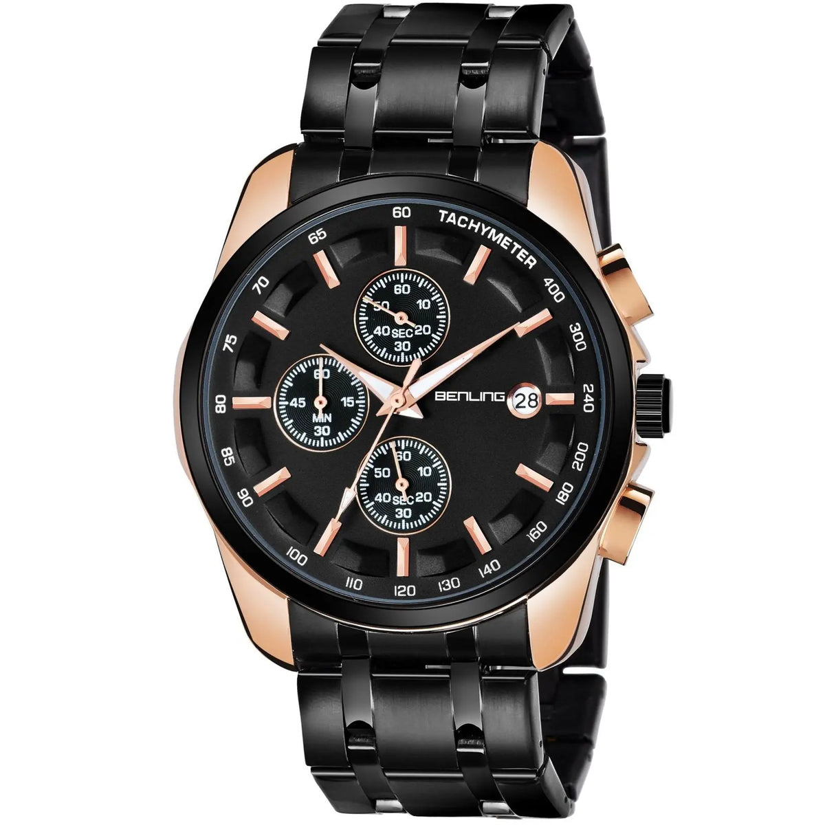 Stylish Stainless Steel chain formal | casual| Chronograph watch - Benling