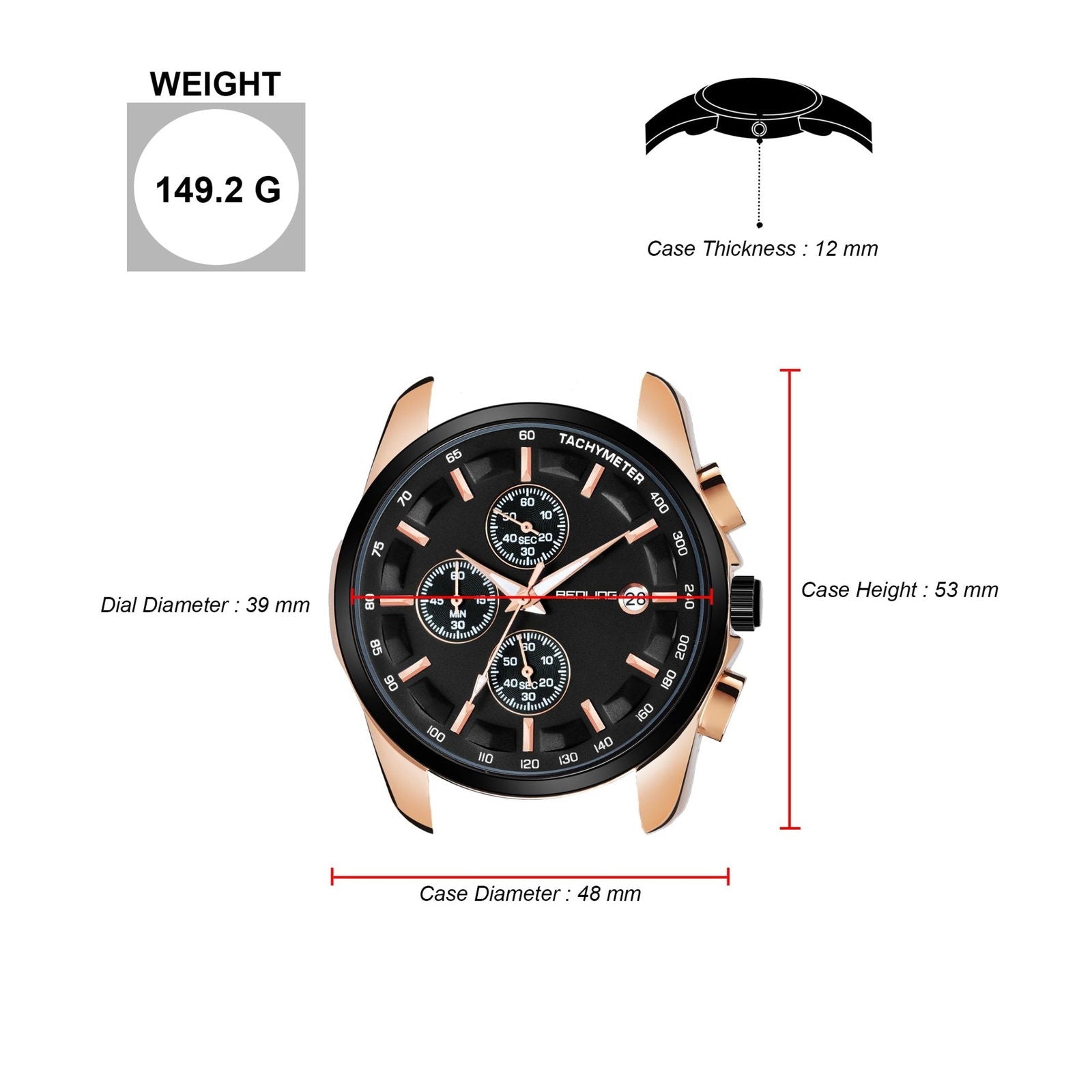 BL-1008 Benling Chronomaster Chronograph Watch for Men