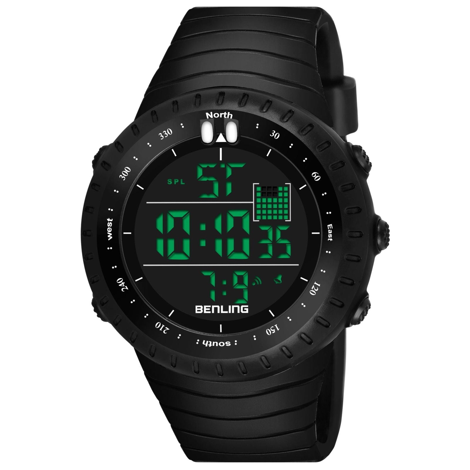 Digital wrist watch with stopwatch discount