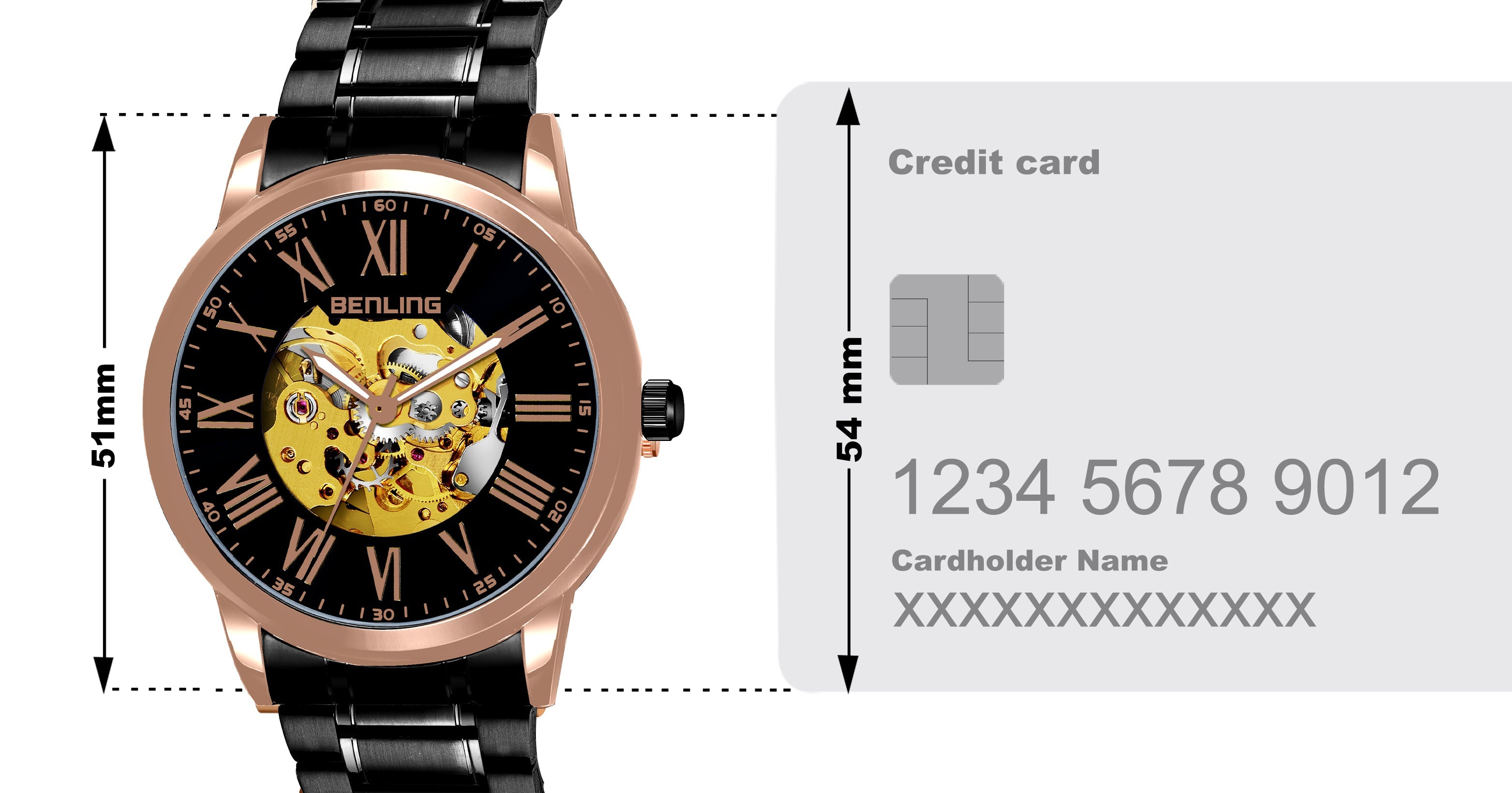 Benling Enigma Automatic Watch - Iconic Collection