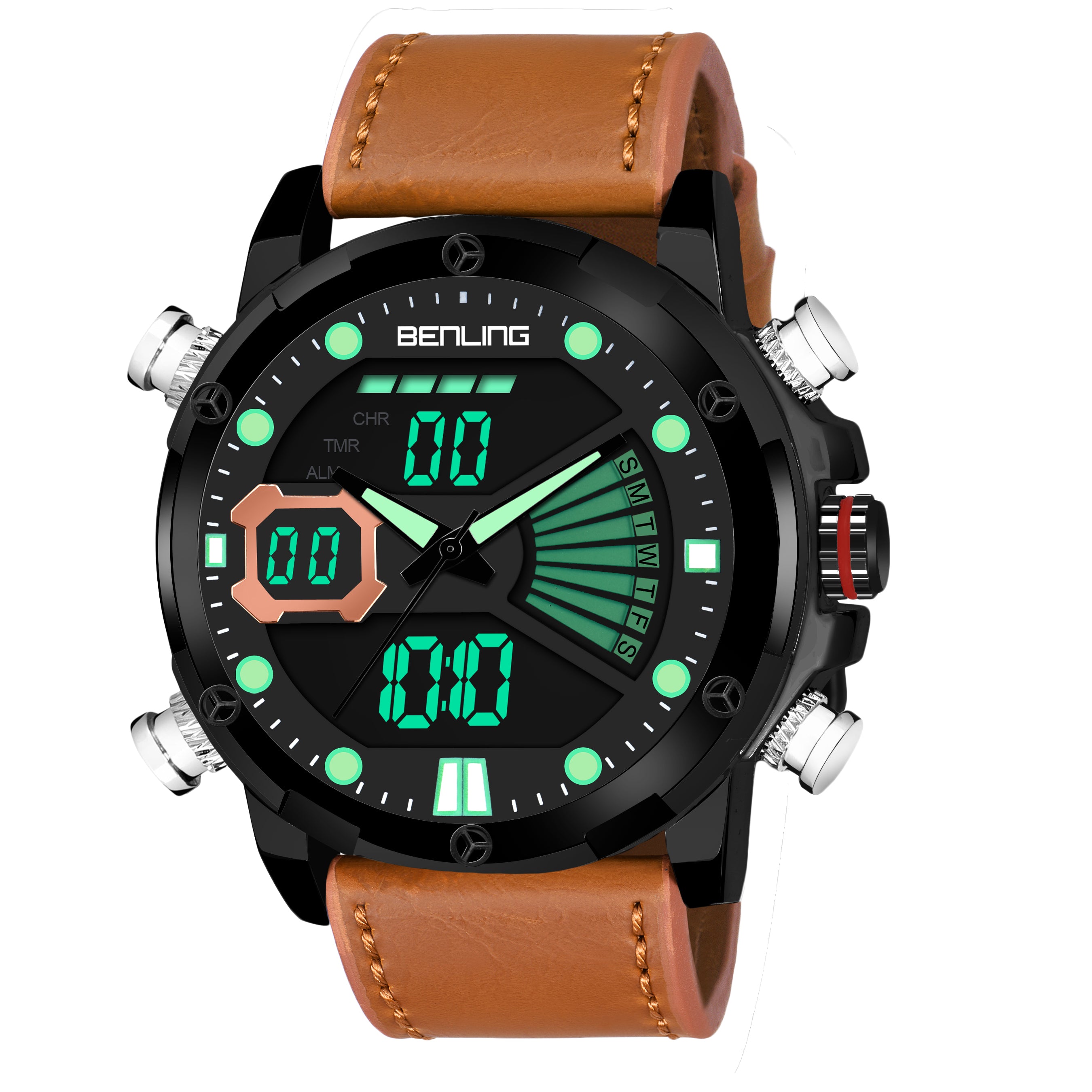 Benling Speedster Ana Digital Watch