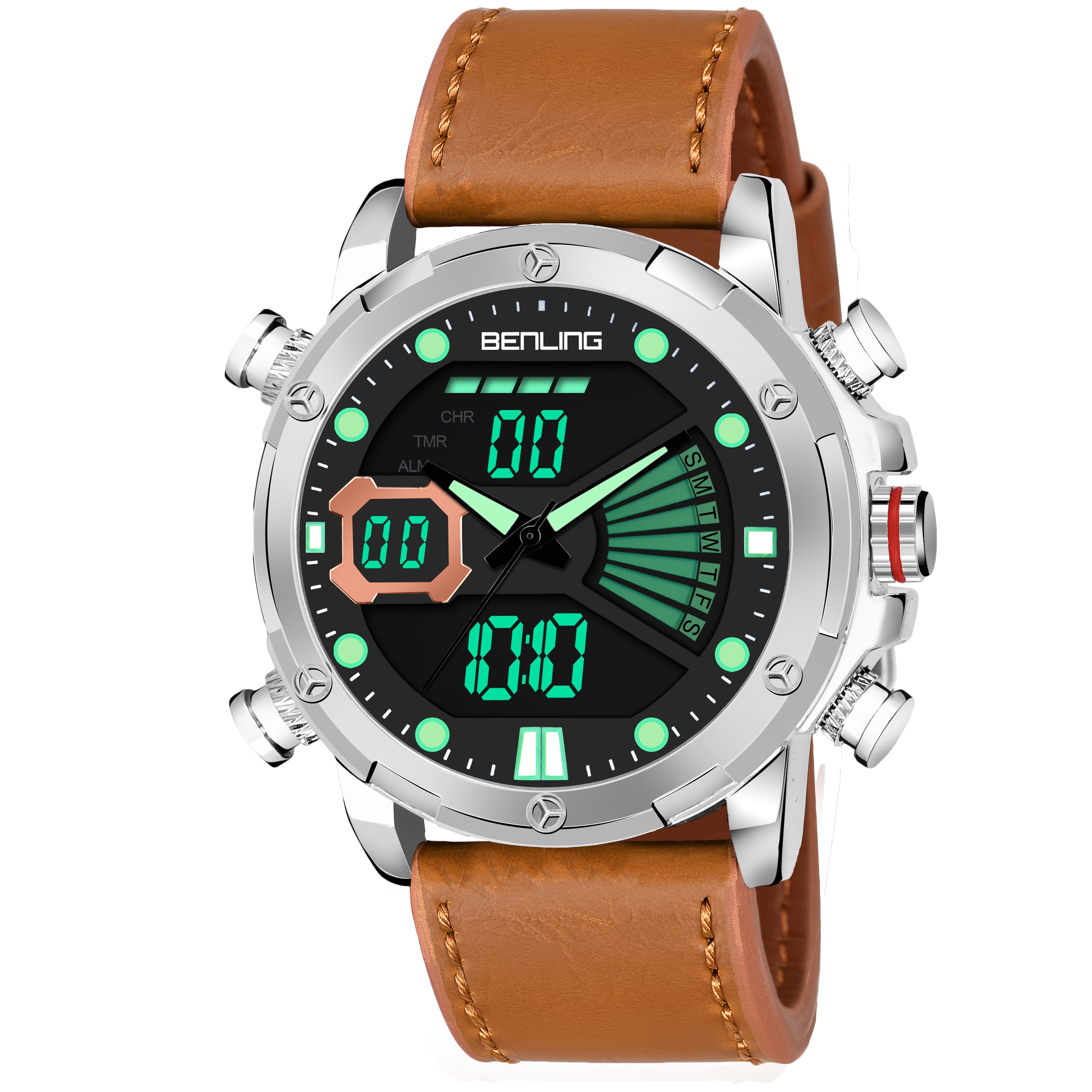 Benling Speedster Ana Digital Watch