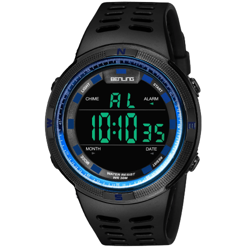 new digital watch and analog watch